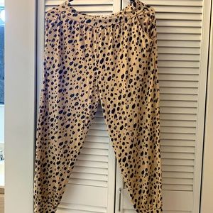 Fighting Eel Leopard Jogger Pants